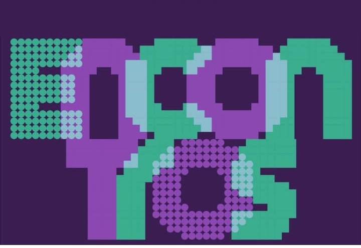 imagem com a identidade visual do evento.