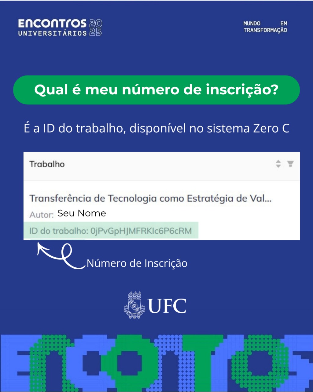 imagem com a identidade visual do evento 