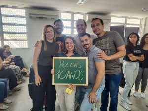 ANIVERSARIO DE 10 ANOS DA UFC Taes e diretor