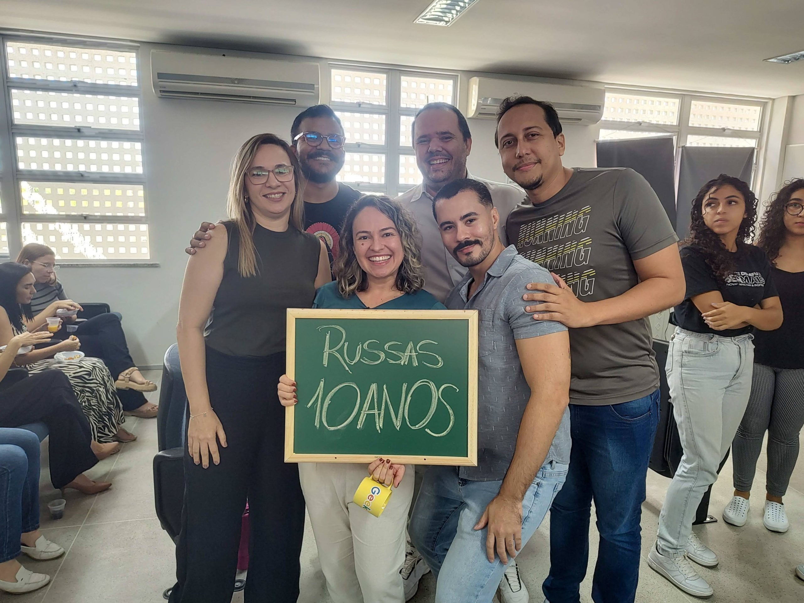 ANIVERSARIO DE 10 ANOS DA UFC Taes e diretor